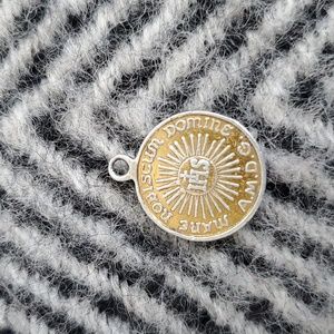 😸VTG Holy Face of Jesus Religious Medal Pendant – Shroud of Turin